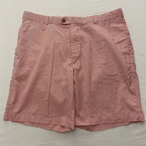 Peter Millar 38 x 9" Red Corded Striped Flex Cotton Casual Shorts MS14B17‎
